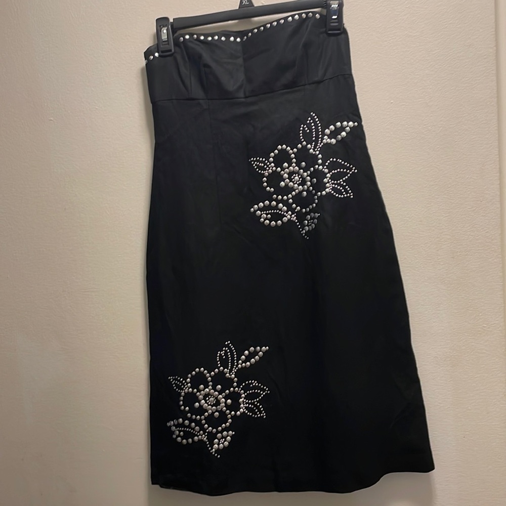 Donna Ricco halter top dress